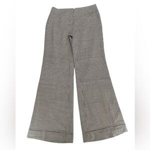 CLASSIQUES ENTIER / Black & White Wide Leg Pant / Size 4 / NWT / Goth Emo Retro